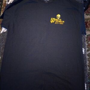 Knotts Berry 50th Scary Farm T-Shirt L Sz Black Skull Official Merchandise 2023
